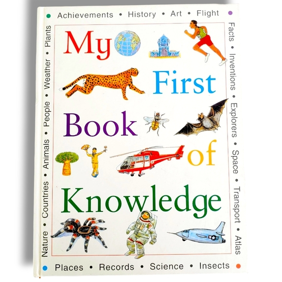 #BK MY FIRST BOOK OF KNOWLEDGE By Angela Royston & Belinda Wilkinson  Hardcover - Picture 1 of 2